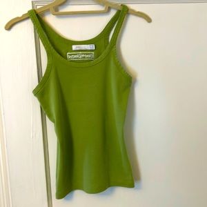 Zara basics vintage tank top.